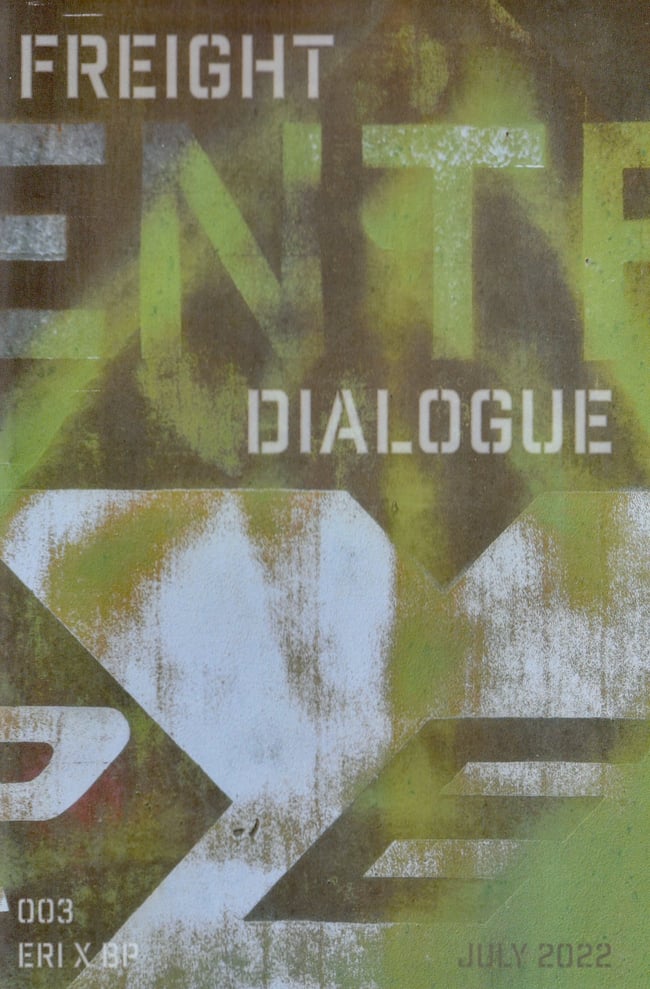 freight dialogue #3 by eri | book puppy zines